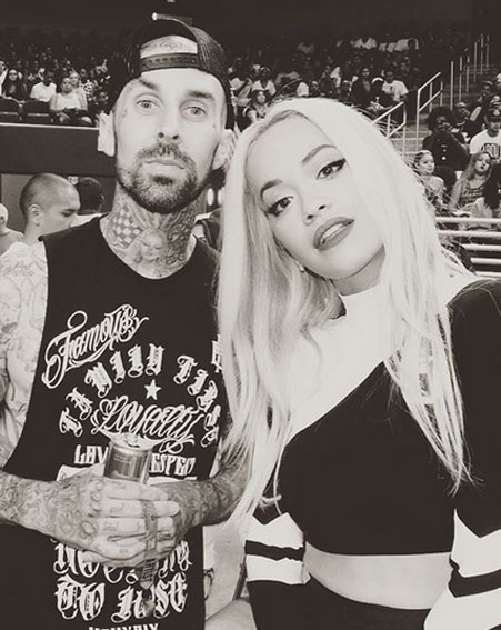 Rita Ora is reportedly dating Blink 182's Travis Barker