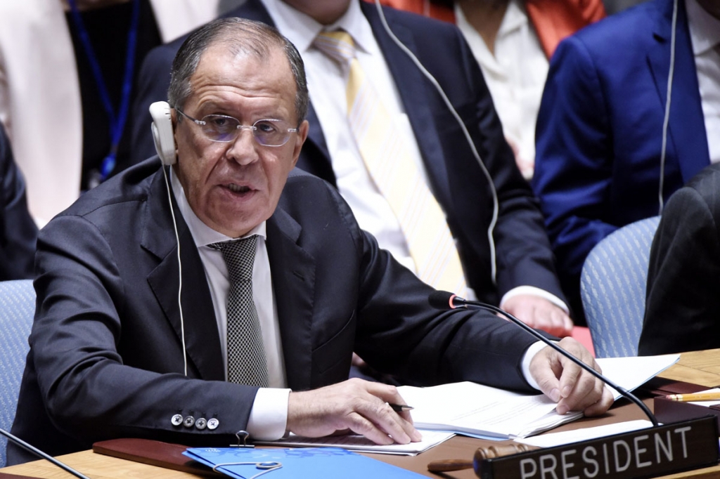 Russian Foreign Minister Sergei Lavrov