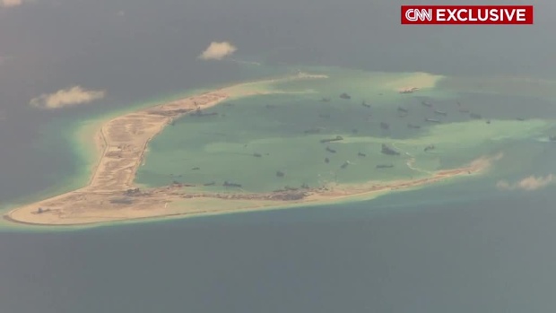 Chinese and US face off in South China Sea