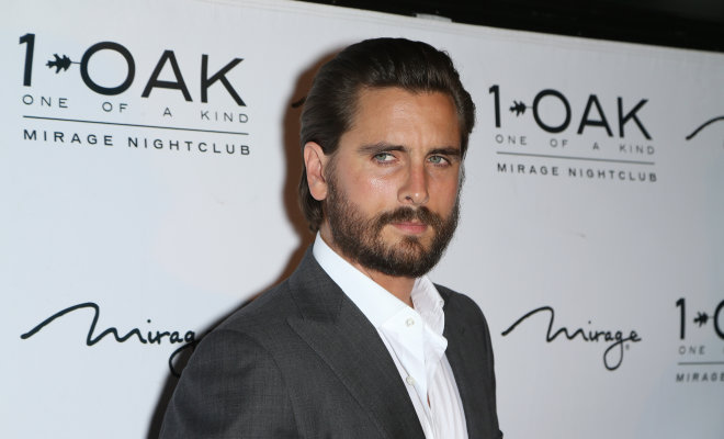 Scott Disick At 1 OAK At The Mirage