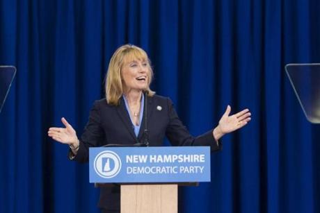 New Hampshire Governor Maggie Hassan is entering the race for US Senate