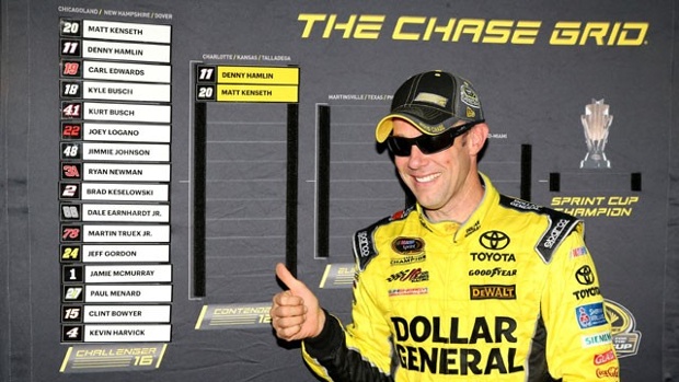 Matt Kenseth Sylvania 300 win