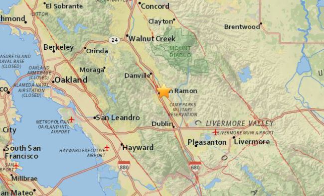 3.0 quake among series of tremors to jolt East Bay