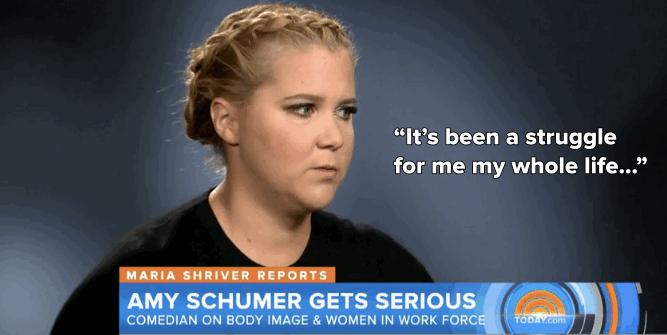 Amy Schumer Just Got Real About Her Body Image Issues in Hollywood