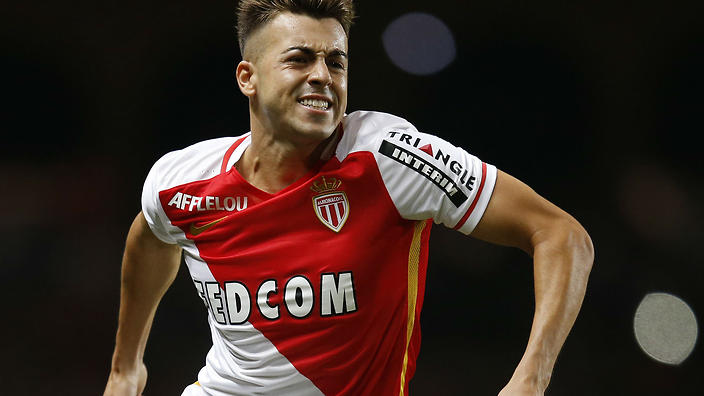 Stephan El Shaarawy netted Monaco's late equaliser      
        
            
    
               Show Grid