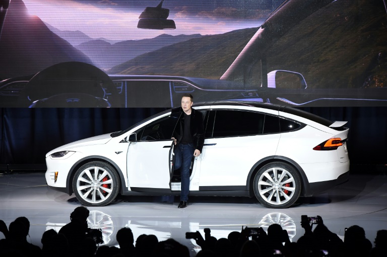 Tesla's all-electric SUV goes on sale