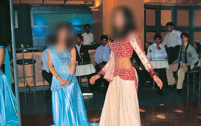 The Bollywood-style dance performances by bar girls were a big hit in Mumbai