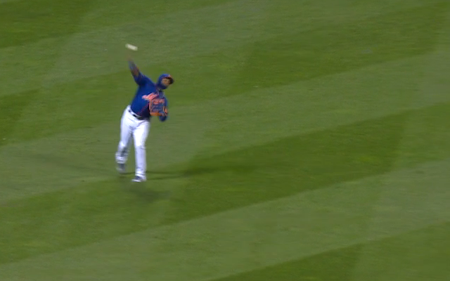 The arm of Yoenis Cespedes is doing work