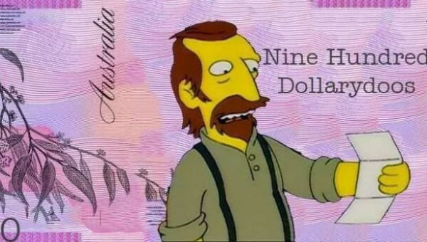 THE SIMPSONS’ FAN PETITIONS FOR AUSTRALIAN CURRENCY TO BE RENAMED ‘DOLLARYDOOS