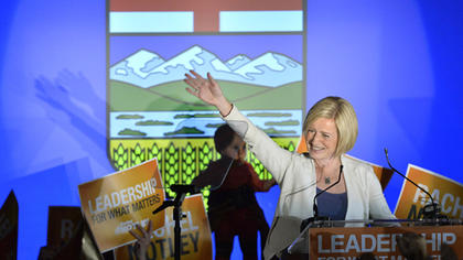 Premier Notley faces a number of questions during her trip to Ontario