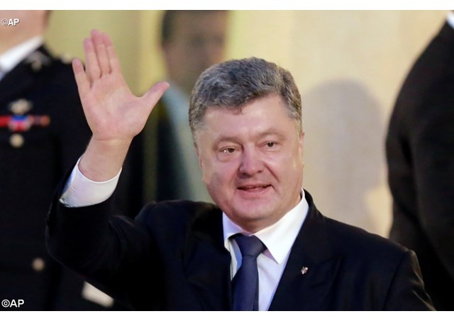 Ukrainian president Petro Poroshenko- AP