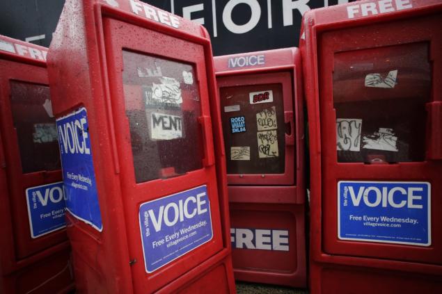 Voice Media Group announced Monday that it has sold the Village Voice to a company controlled by investor Peter D. Barbey of the Reading Eagle Company