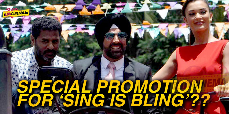 Prabhudheva and Akshay Kumar special promotion for 'Sing Is Bling&#039