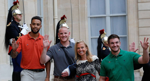 Spencer Stone, hero in French train attack, stabbed in California