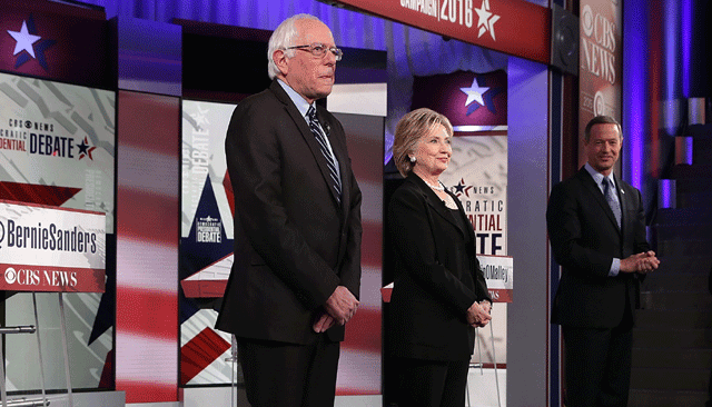 2nd Democratic presidential debate gets heated