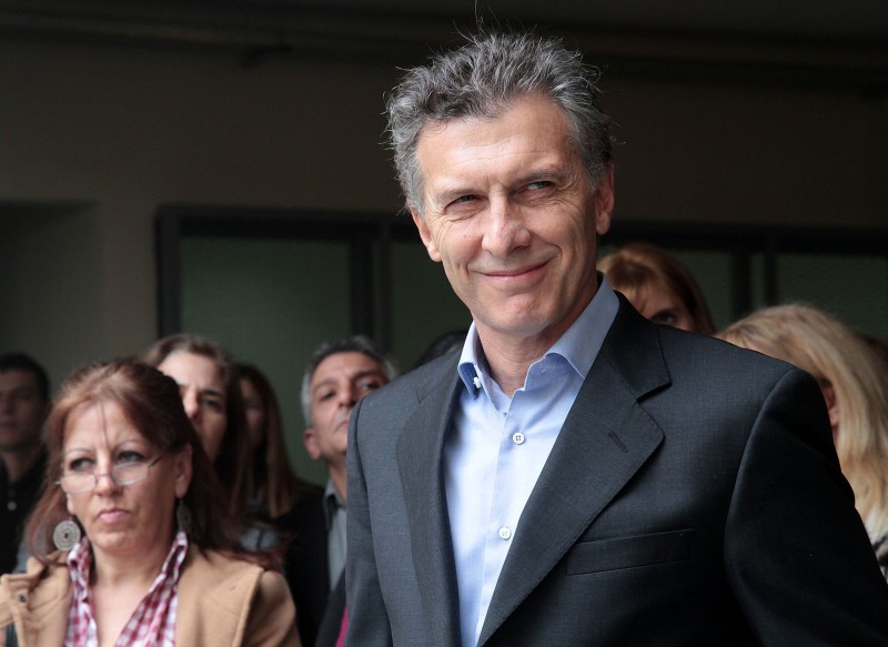 Argentine President-elect Mauricio Macri