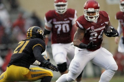 Arkansas Razorbacks vs. Missouri Tigers - 11/27/15 College Football Pick, Odds