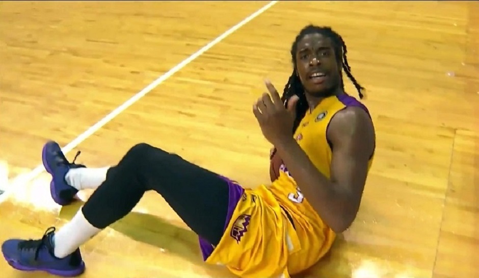 Marcus Thornton gets beer poured on his head