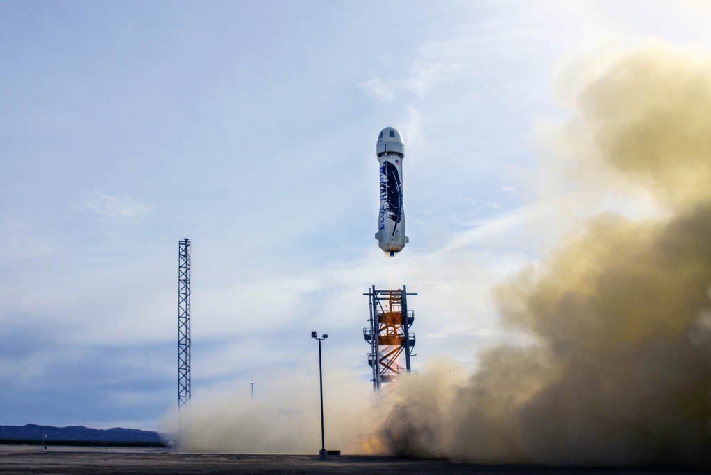 Amazon founder Bezos' rocket company passes landing test