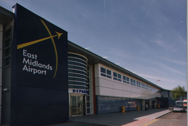 East Midlands Airport. File pic