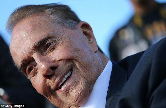 Former Sen. Bob Dole who ran for president multiple times put his weight behind Jeb Bush today which was a surprise to some as Jeb is the son of Dole's former political rival George H.W. Bush