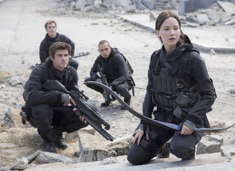 Undated Film Still Handout from The Hunger Games Mockingjay- Part 2. See PA Feature FILM Reviews