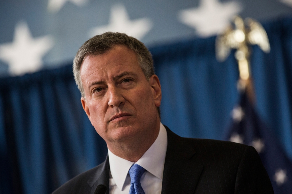 Mayor Bill de Blasio