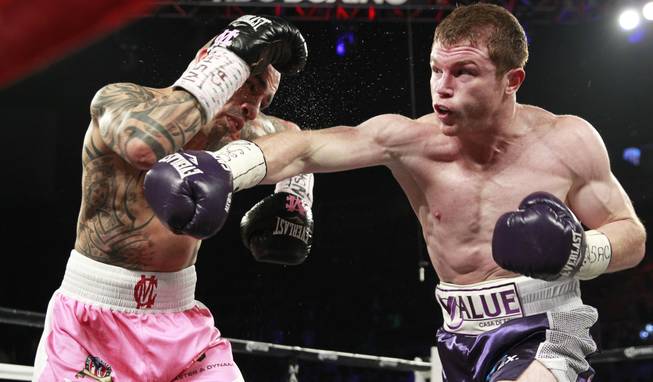 Saul 'Canelo' Alvarez brings middleweight title to Mexico