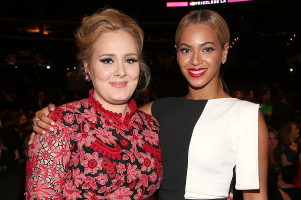 Adele Rihanna Beyonce feud