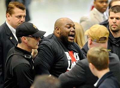 Black Lives Matter Protestor Assaulted At Donald Trump Rally