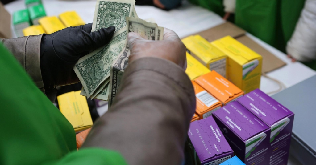 You Can Buy Girl Scout Cookies in Manhattan on Tuesday