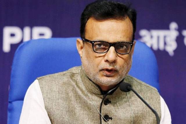 Revenue secretary Hasmukh Adhia