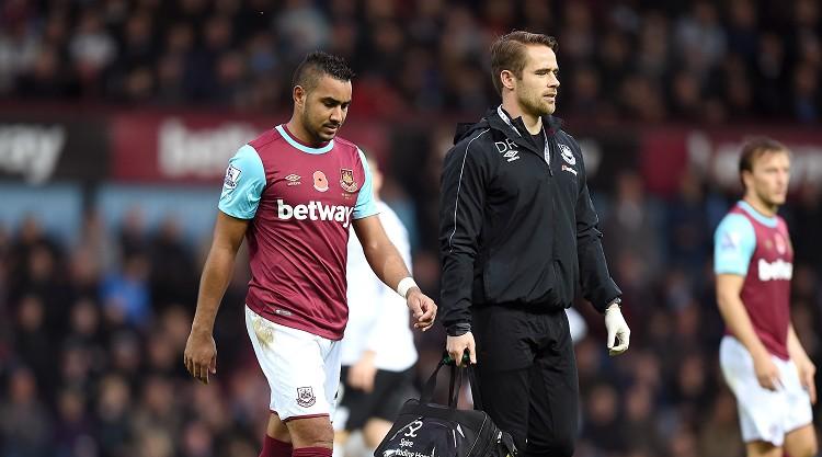 Dimitri Payet injury a big blow for West Ham manager Slaven Bilic