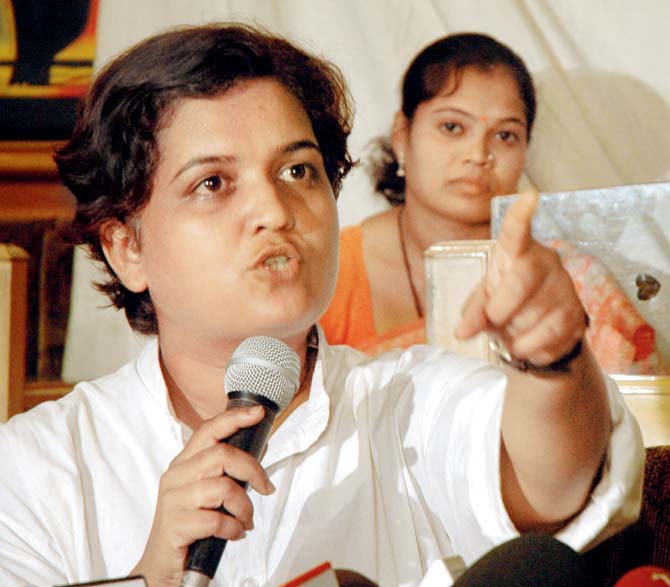 Varsha Kale leader of Womanist Party of India