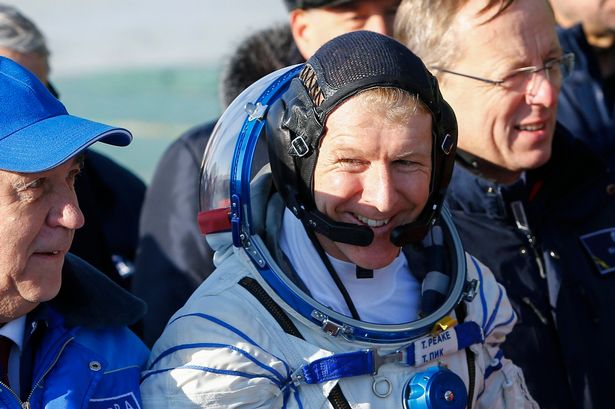 Astronaut Tim Peake ready to fly the flag for Britain on space trip