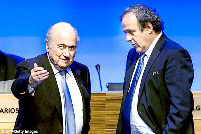 Blatter Platini banned for eight years    
                       
        Sepp Blatter and Michel Platini