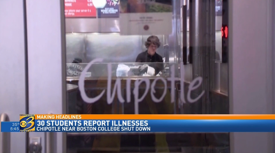 Dozens sickened after eating at Boston Chipotle story image