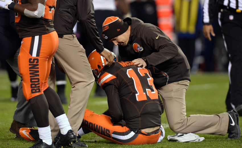 Browns QB Josh Mc Cown out for the season with broken collarbone