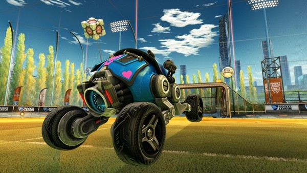 Free Portal themed customization options coming to Rocket League next week