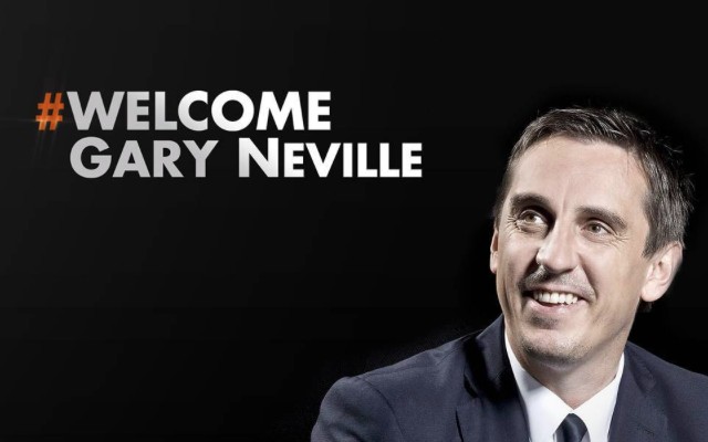 Gary Neville Football Manager Valencia appoint Man United legend