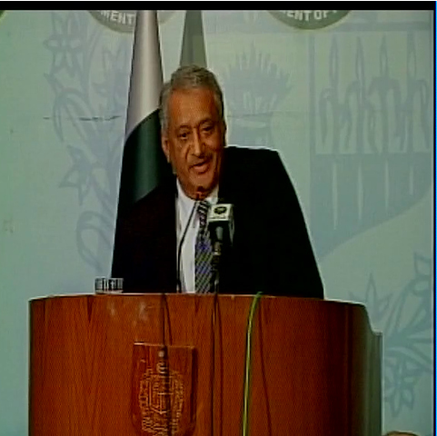 Pakistan Foreign Ministry spokesperson Qazi Khalilullah    Image courtesy ANI