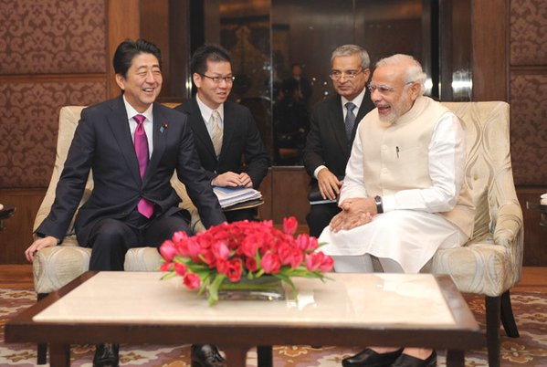 India, Japan agree on military sales, train, nuclear deal