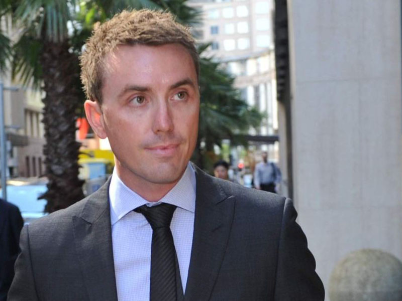 James Ashby is shocked and disappointed by the police search