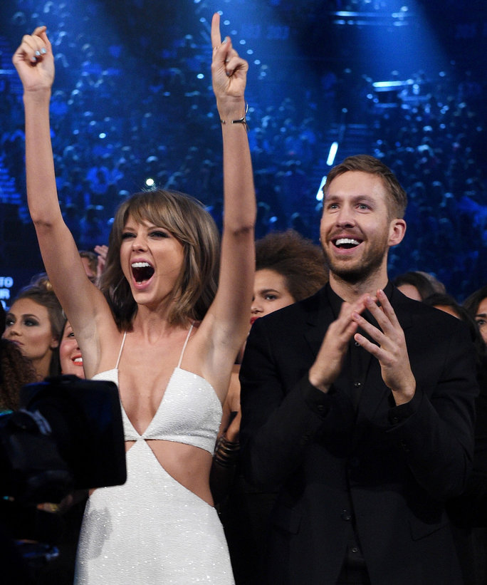 Taylor Swift and Boyfriend Calvin Harris Show Off Their Impressive Snowman