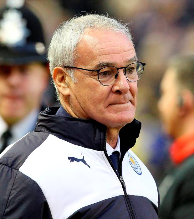 Leicester City's Italian manager Claudio Ranieri