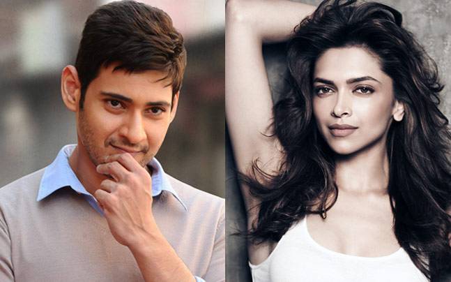 Mahesh Babu and Deepika Padukone