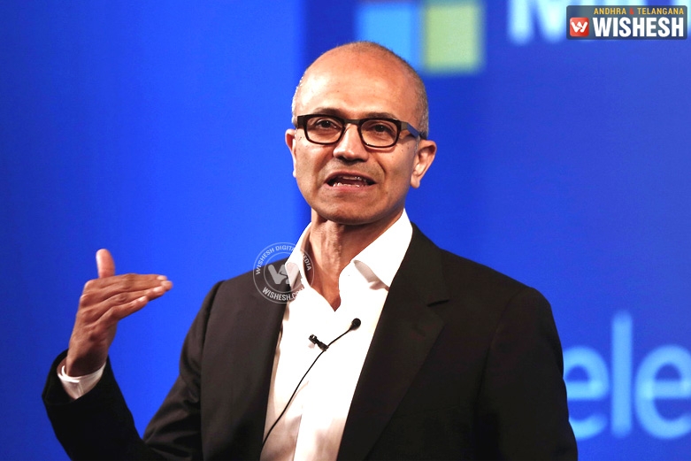 Satya Nadella visits Telugu states signs MoU with AP government