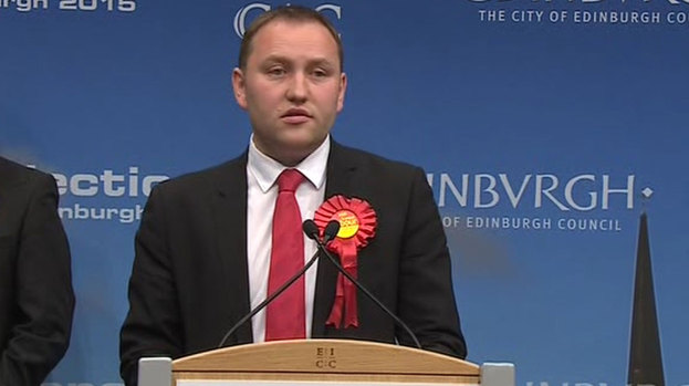 Scottish Labour MP Ian Murray on winning his South Edinburgh seat May 8 2015 image from broadcast