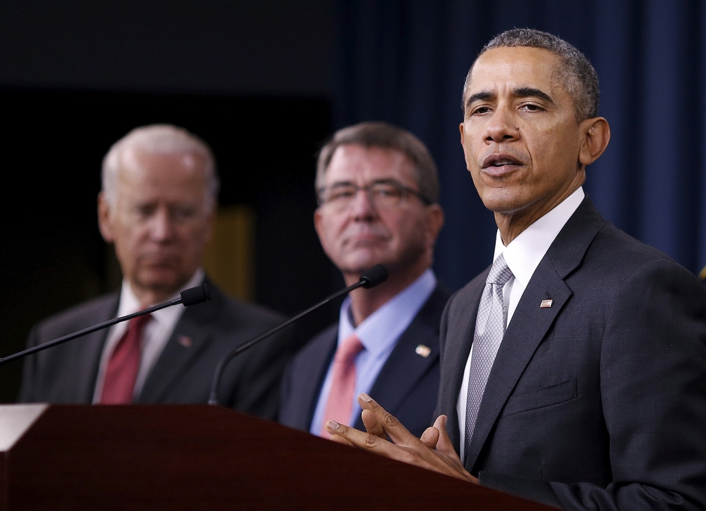 Barack Obama says ISIS being hit 'harder than ever'