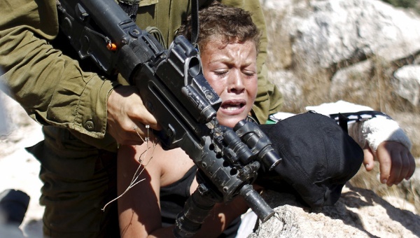 Over 150 Palestinian children have been imprisoned by Israel according to B